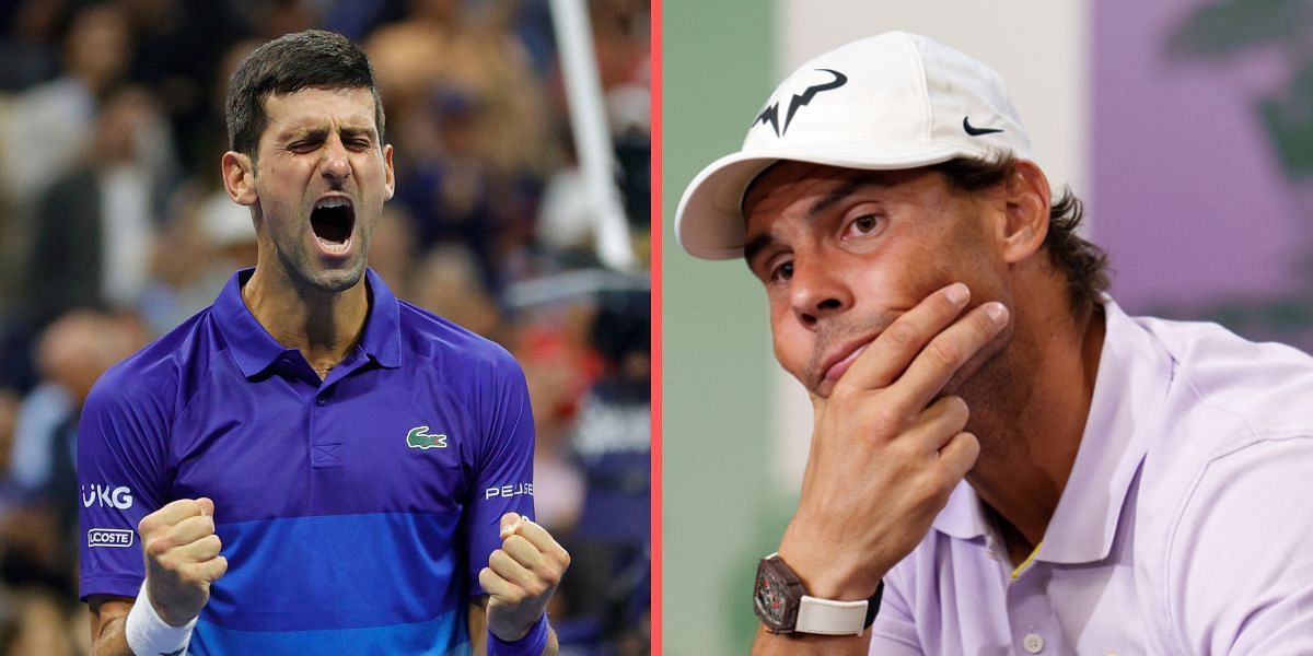 Novak Djokovic overtakes Rafael Nadal in win percentage record.