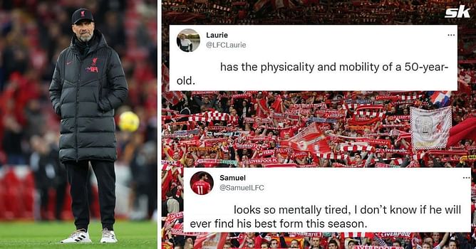 “Has the physicality and mobility of a 50-year-old”, “stealing a living” – Liverpool fans suggest key player is ‘mentally tired’ after poor display in 2-1 defeat to Leeds