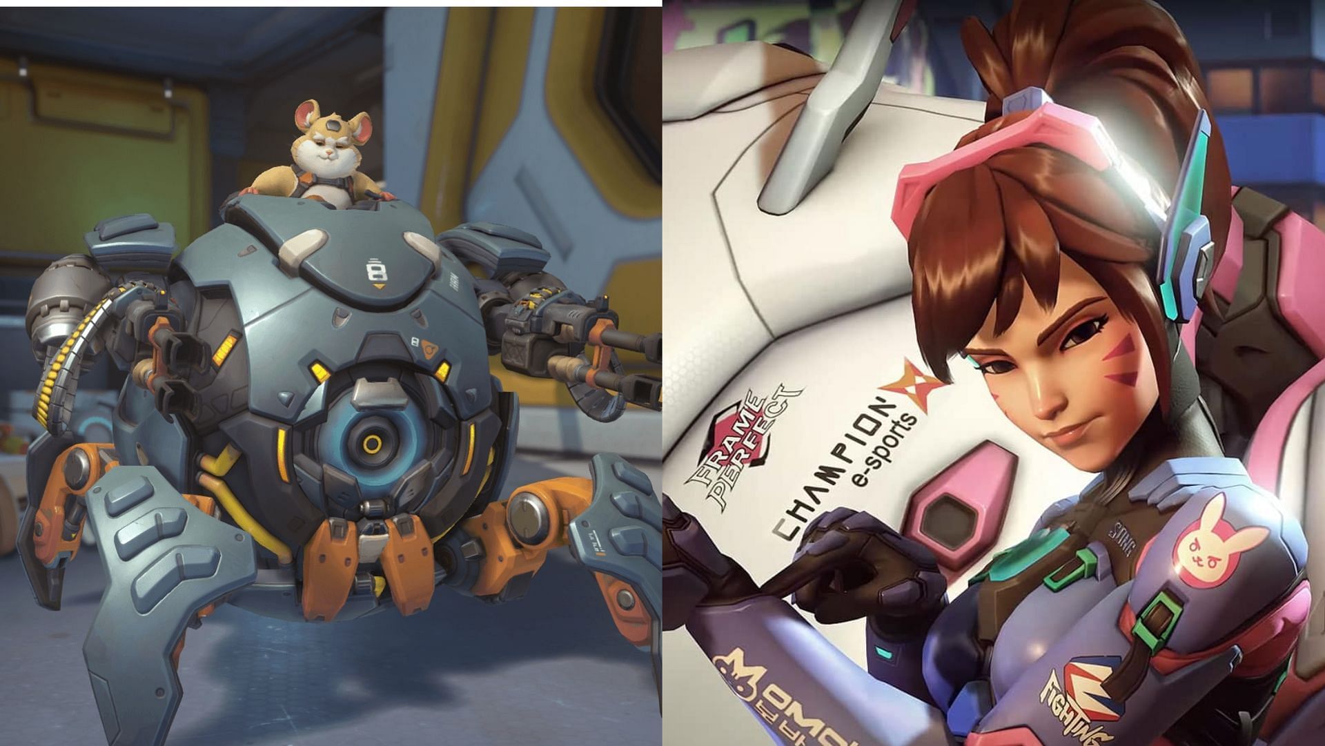 Best of Wrecking ball and D.va Team comp in Overwatch 2 (Image via Blizzard Entertainment)