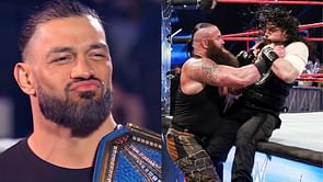 "Looks better than Roman's" – Twitter erupts after top WWE Superstar hits Roman Reigns' popular move on Braun Strowman