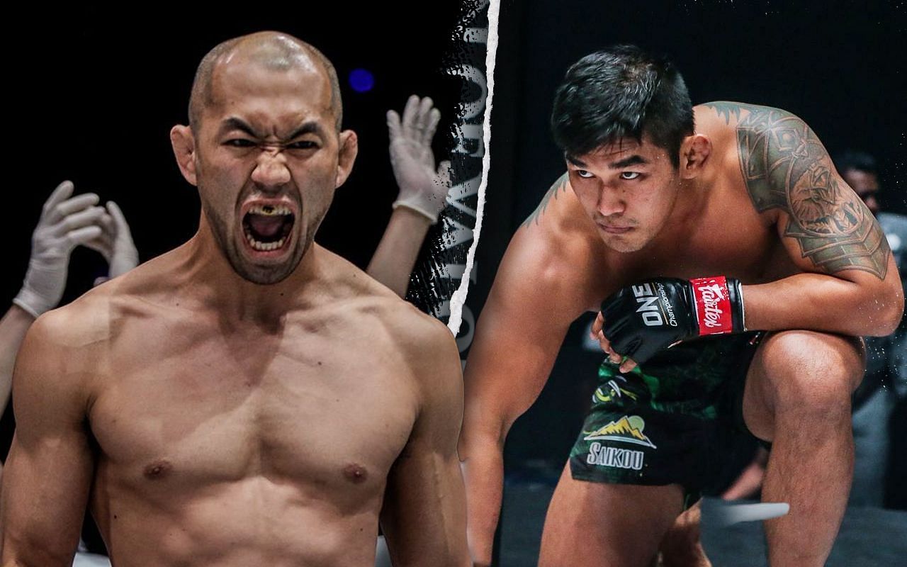 Yushin Okami (left) and Aung La N Sang (right) [Photo Credits: ONE Championship]