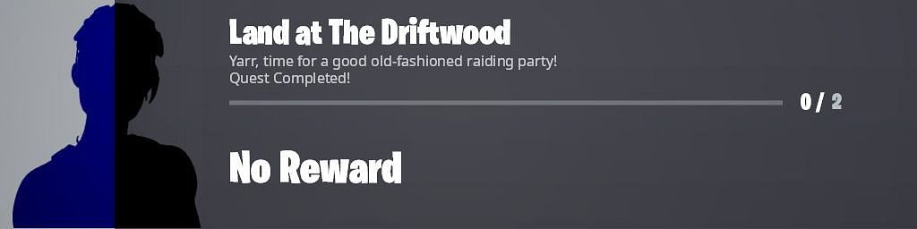 Find and land at The Driftwood to earn 20,000 XP in Fortnite (Image via Twitter/iFireMonkey)
