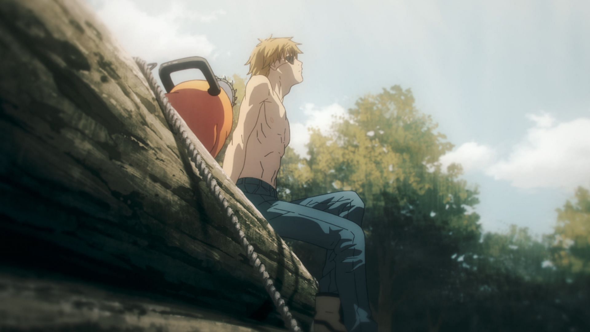 Denji #anime #animescene #chainsawman #chainsawmananime #denji