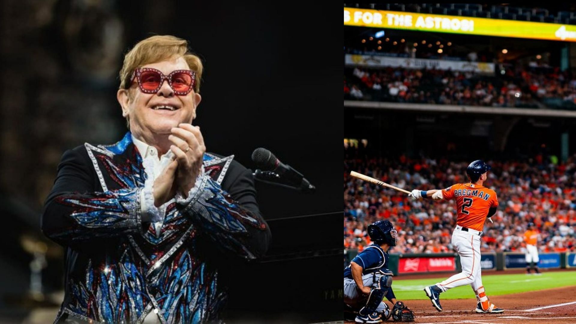 MLB Twitter divided after legendary singer Elton John cancels Minute Maid  Park concert in November with Houston Astros advancing in playoffs