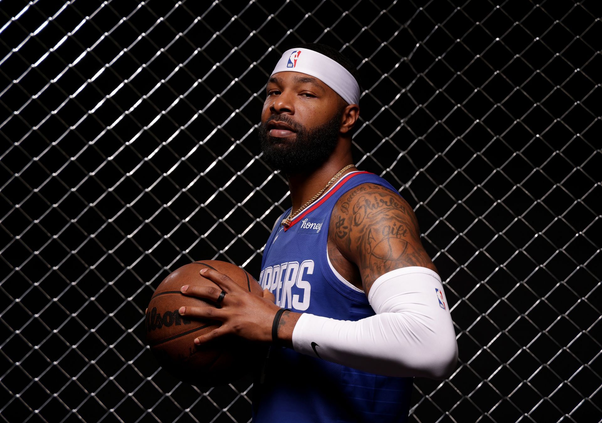 LA Clippers forward Marcus Morris didn't want to get his Kansas