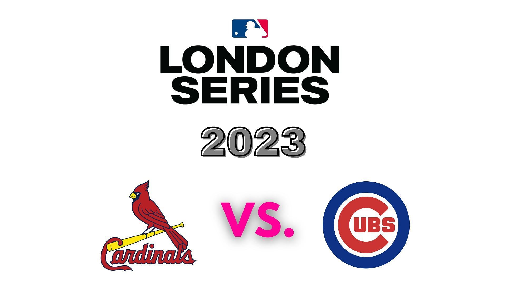 Official Men's Chicago Cubs vs. St. Louis Cardinals 2023 MLB World