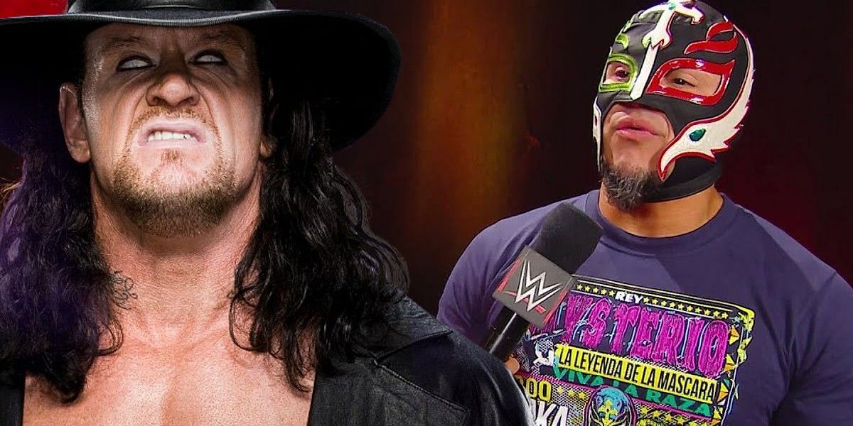The former Superstar told a hilarious tale of Rey and Taker 