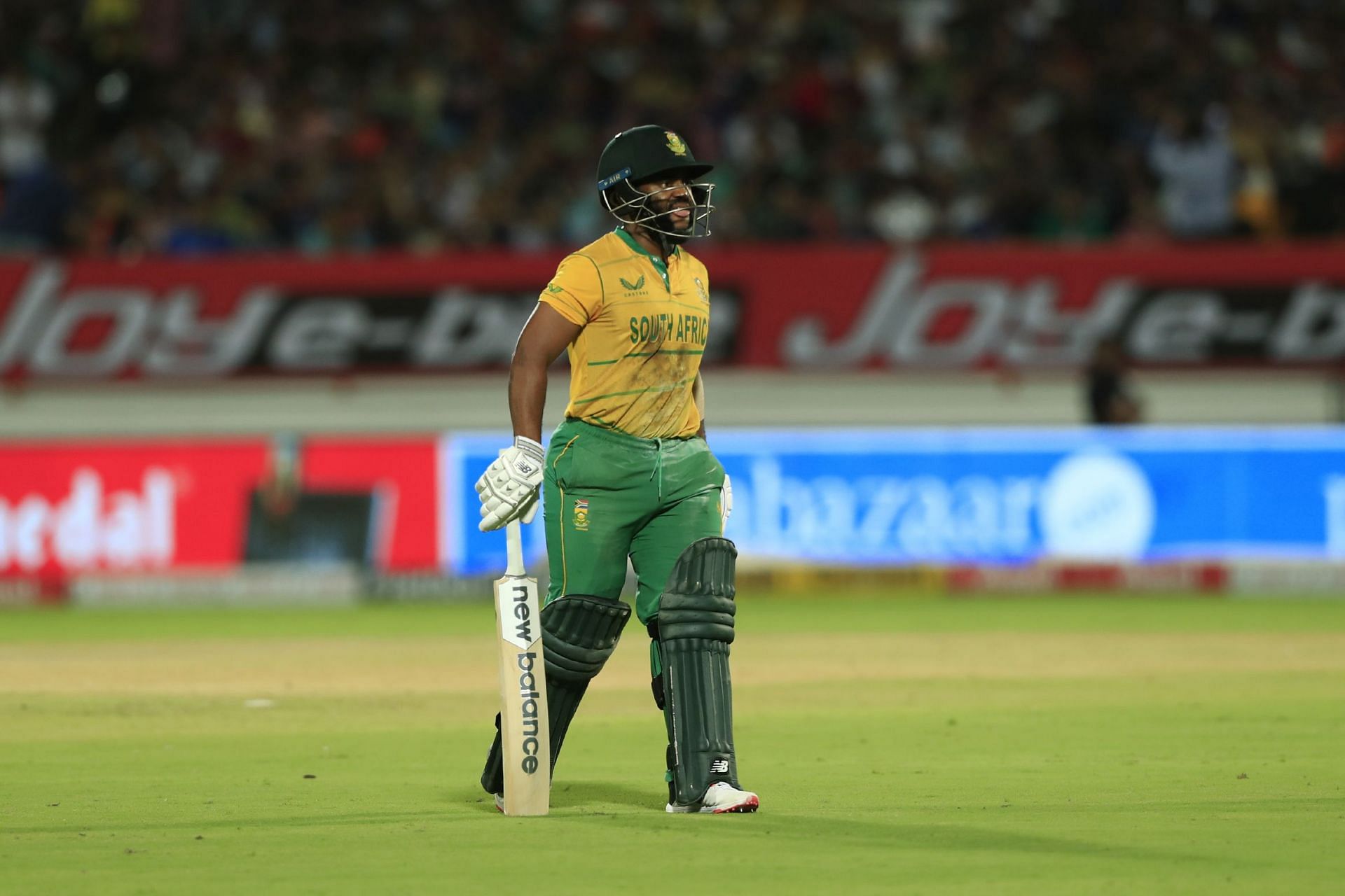 Temba Bavuma scored a duck in the second T20I against India [Pic Credit: Getty Images]