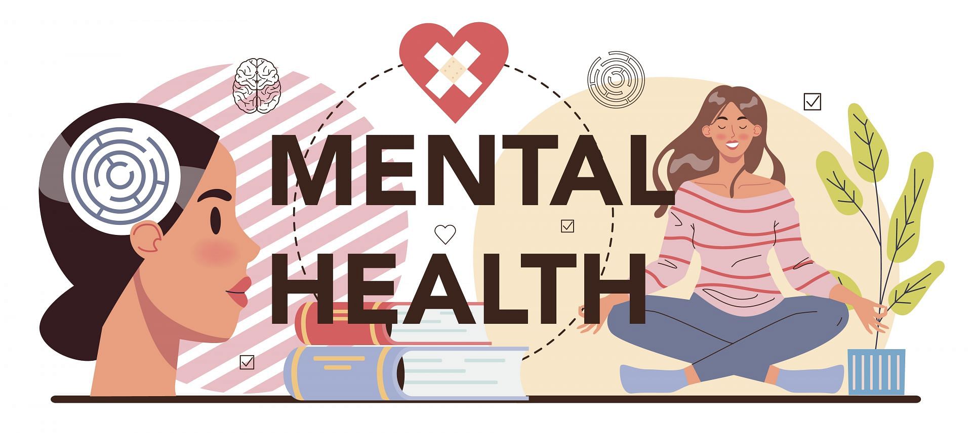 Mental health is not only personal but also societal. (Image via Freepik/Vector)