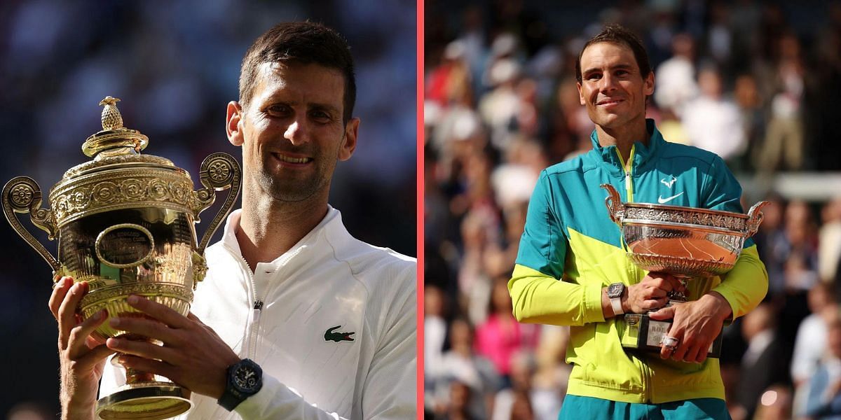 Novak Djokovic and Rafael Nadal have both won 90 or more singles titles