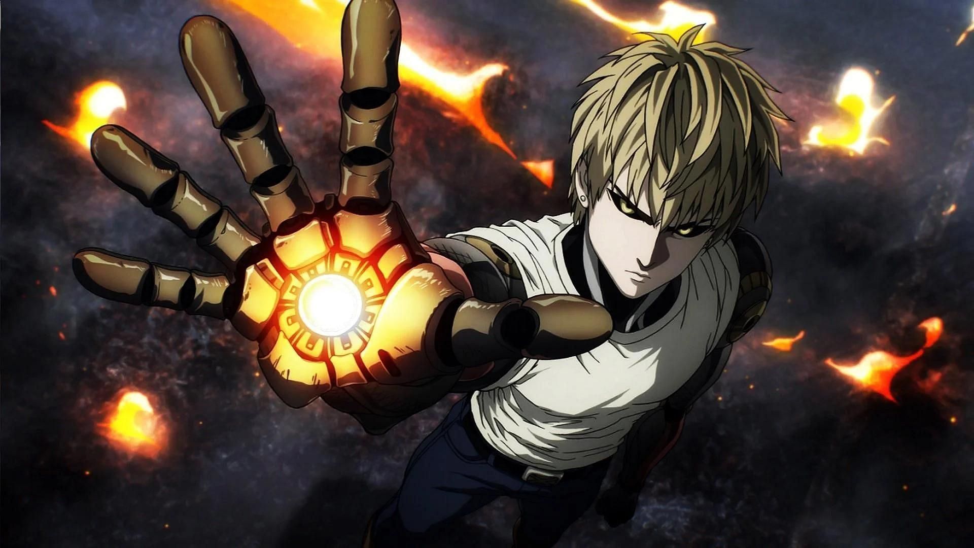 Genos as seen in One Punch Man season 1 (Image via Madhouse)