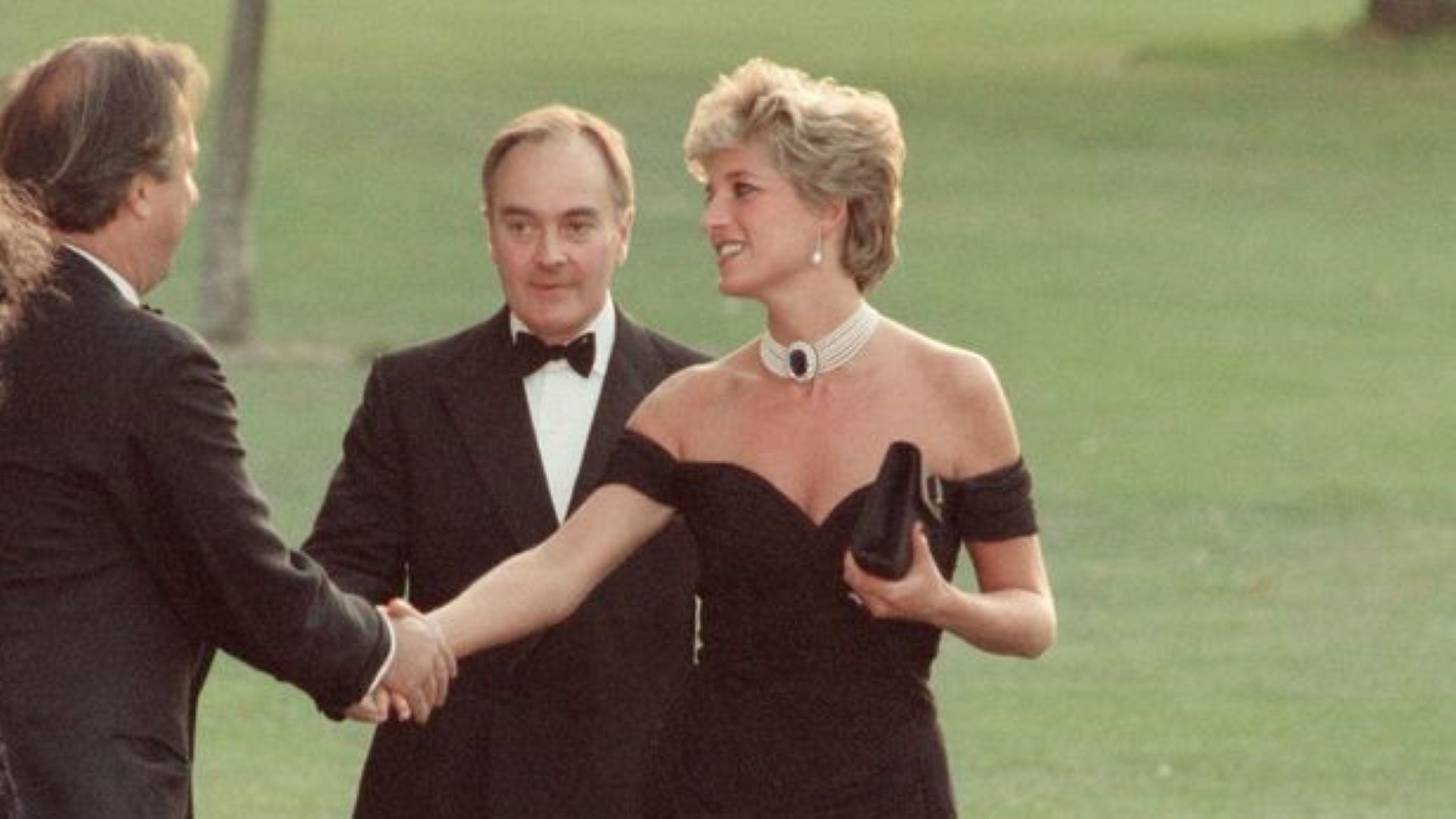 Princess Diana in her revenge dress (Image via AP)