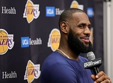 “I will always be a fan… For the rest of his career... If I’m still playing, and he’s not playing, that’s a problem”- LeBron James shows his hilarious side once again while applauding LA Lakers’ rising star