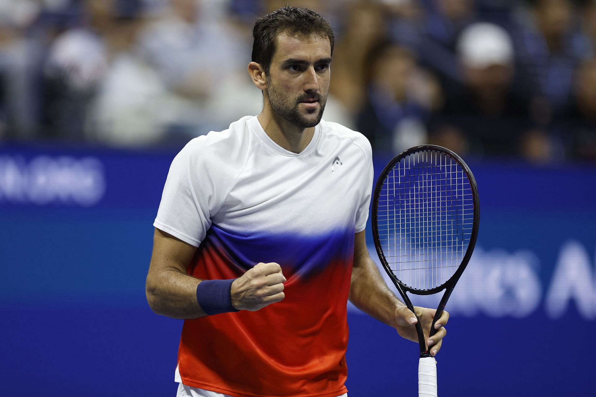 Marin Cilic at the 2022 US Open.