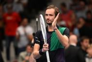 Daniil Medvedev at the 2022 Erste Bank Open.