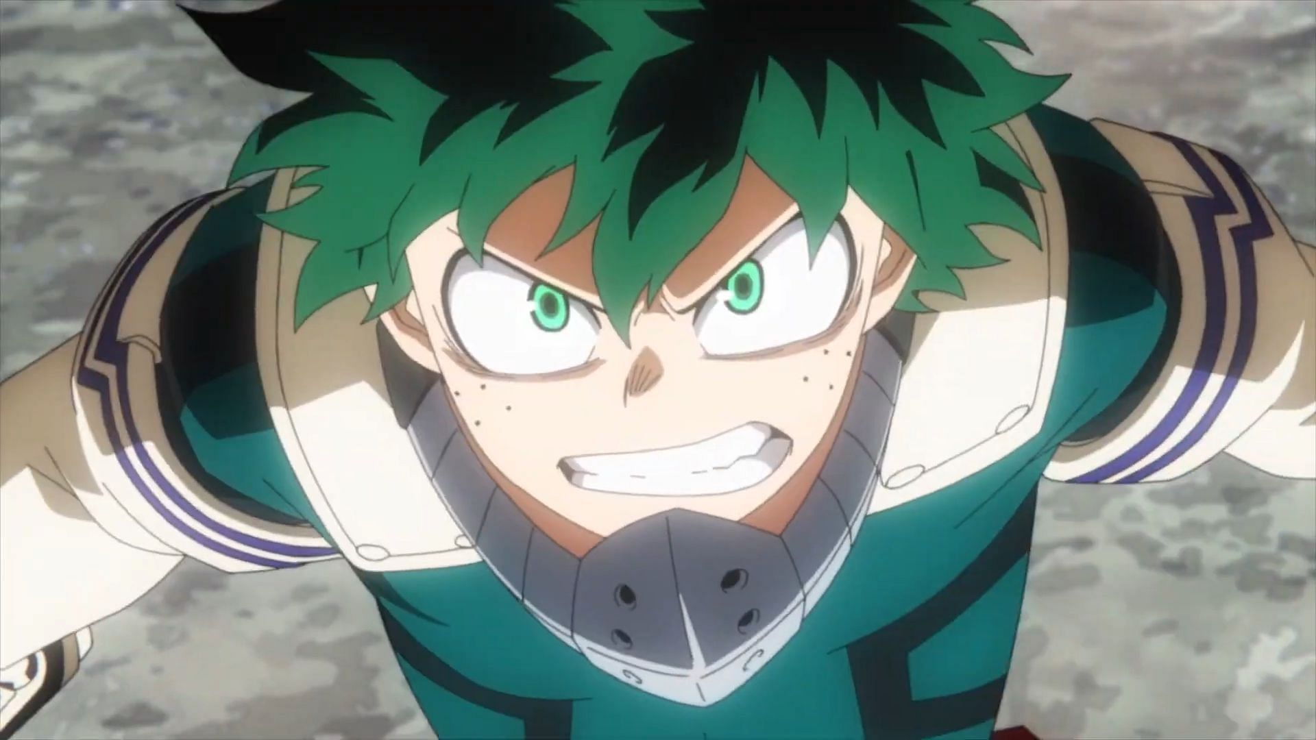 Deku as seen in My Hero Academia Season 6 (Image via Studio Bones)