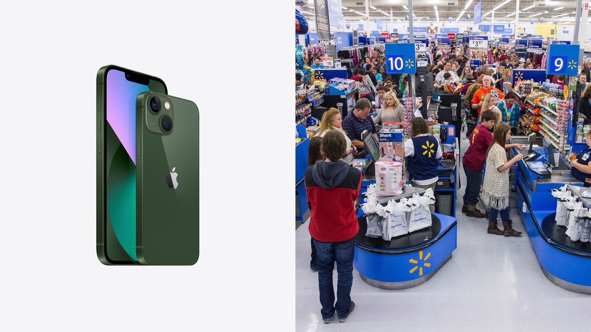 Several Apple products will be on discount when the Walmart sale commences (Images via Apple, Fortune)