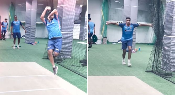 T20 World Cup 2022: “Who is the closest?” - Ravichandran Ashwin and Shardul Thakur imitate Harbhajan Singh’s action, check who won