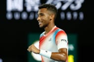 Felix Auger-Aliassime at the 2022 Australian Open.