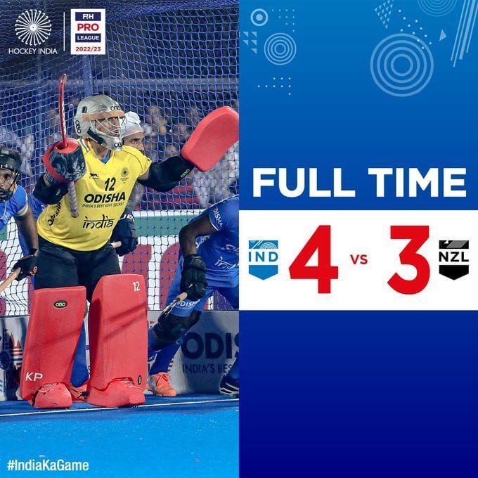 Hockey Pro League 202223 "It’s important we play all four quarters