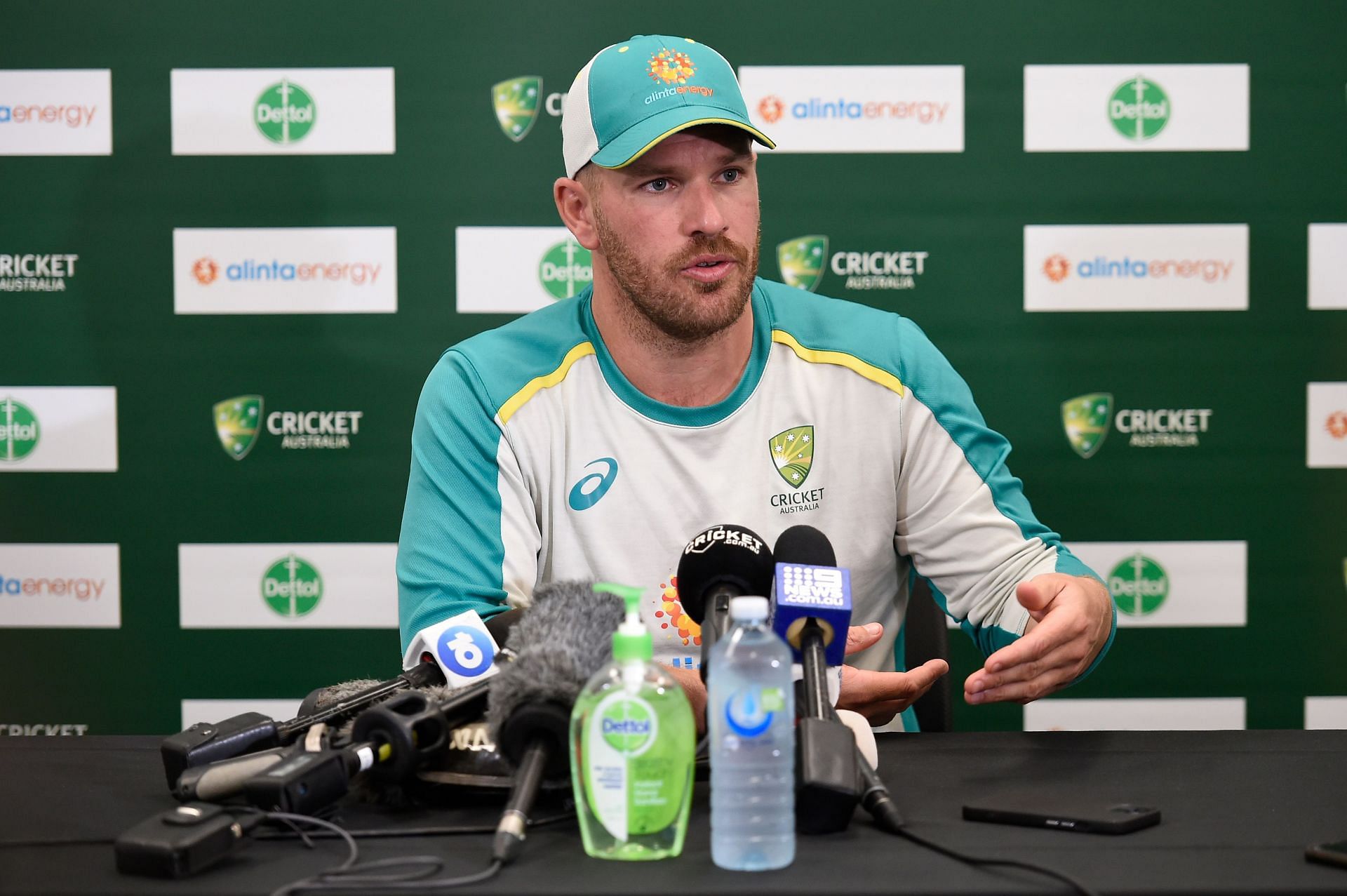 Aaron Finch. (Image Credits: Getty)