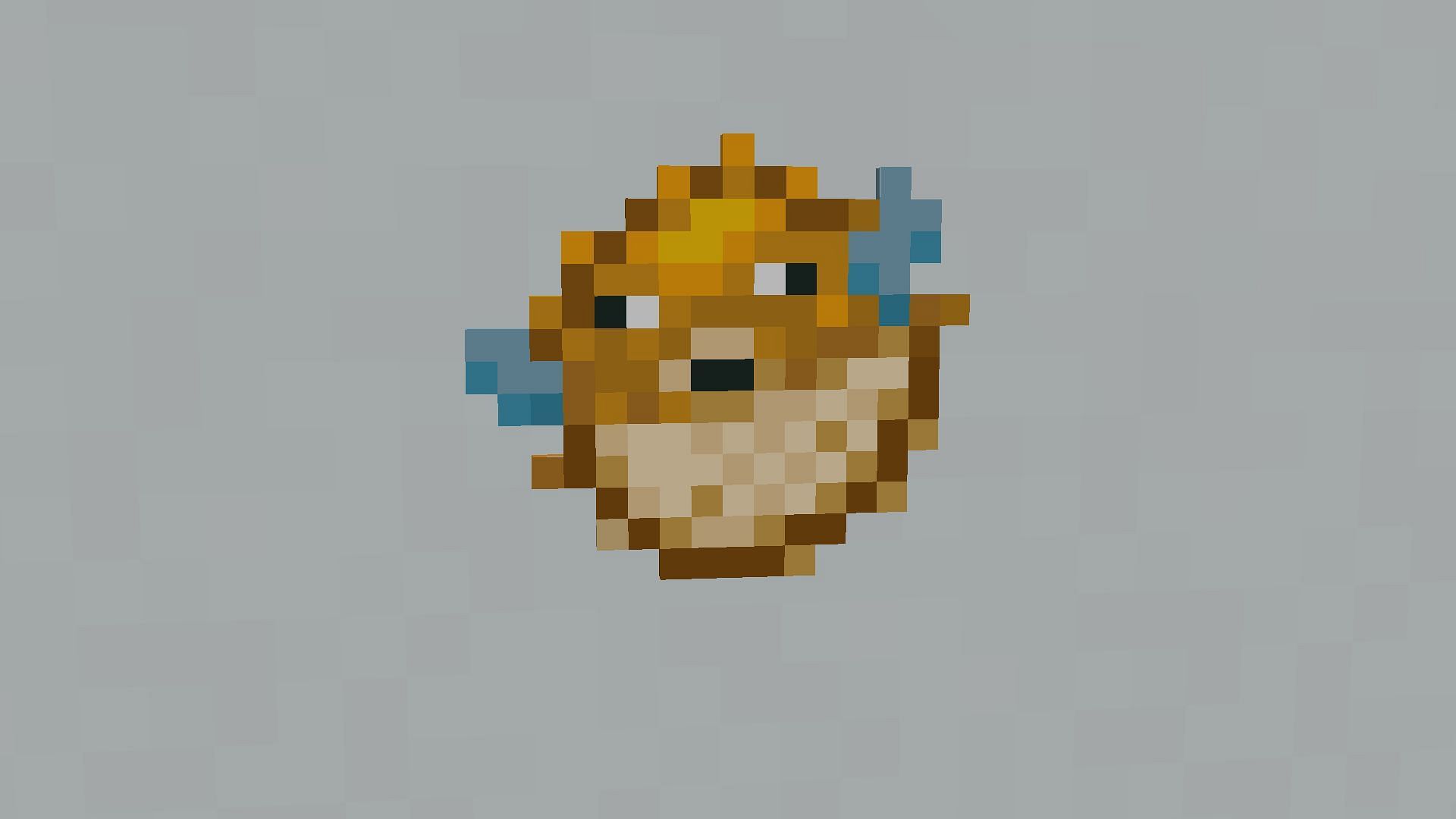 Pufferfish applies all kinds of problematic status effects when Minecraft players eat it (Image via Mojang)