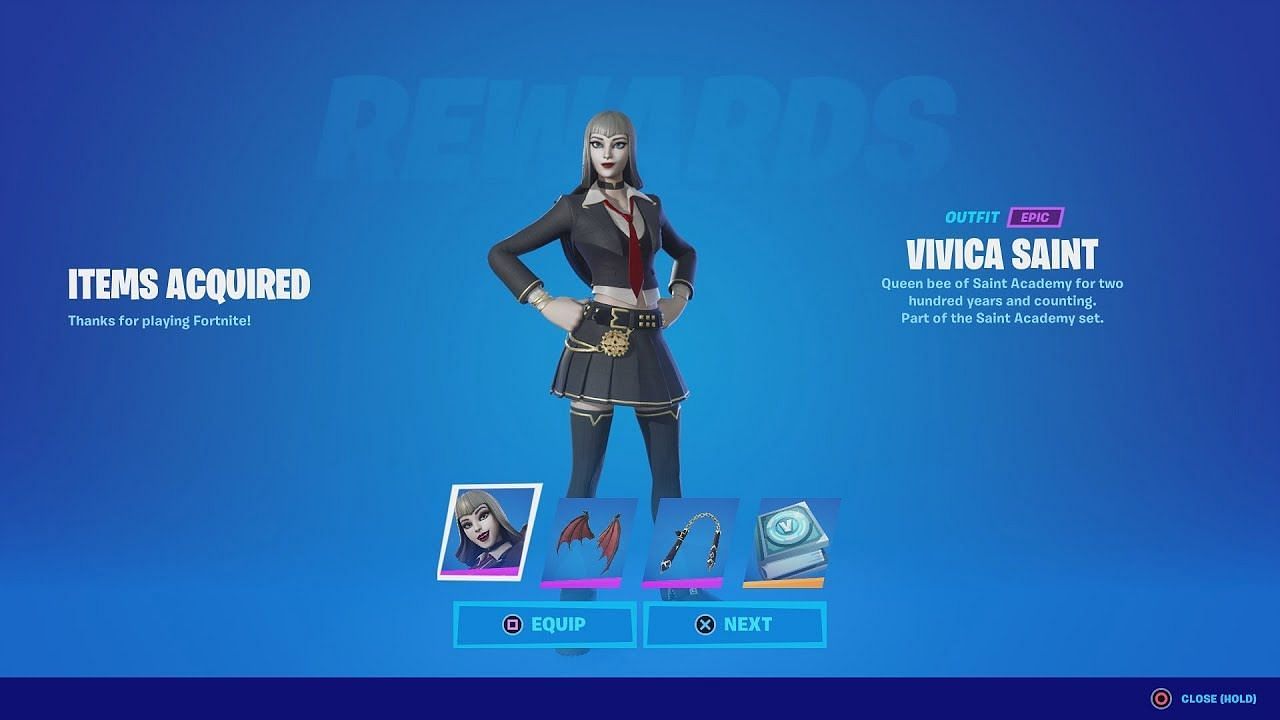 Epic Games will grant 500 free V-Bucks through the new pack (Image via Epic Games)