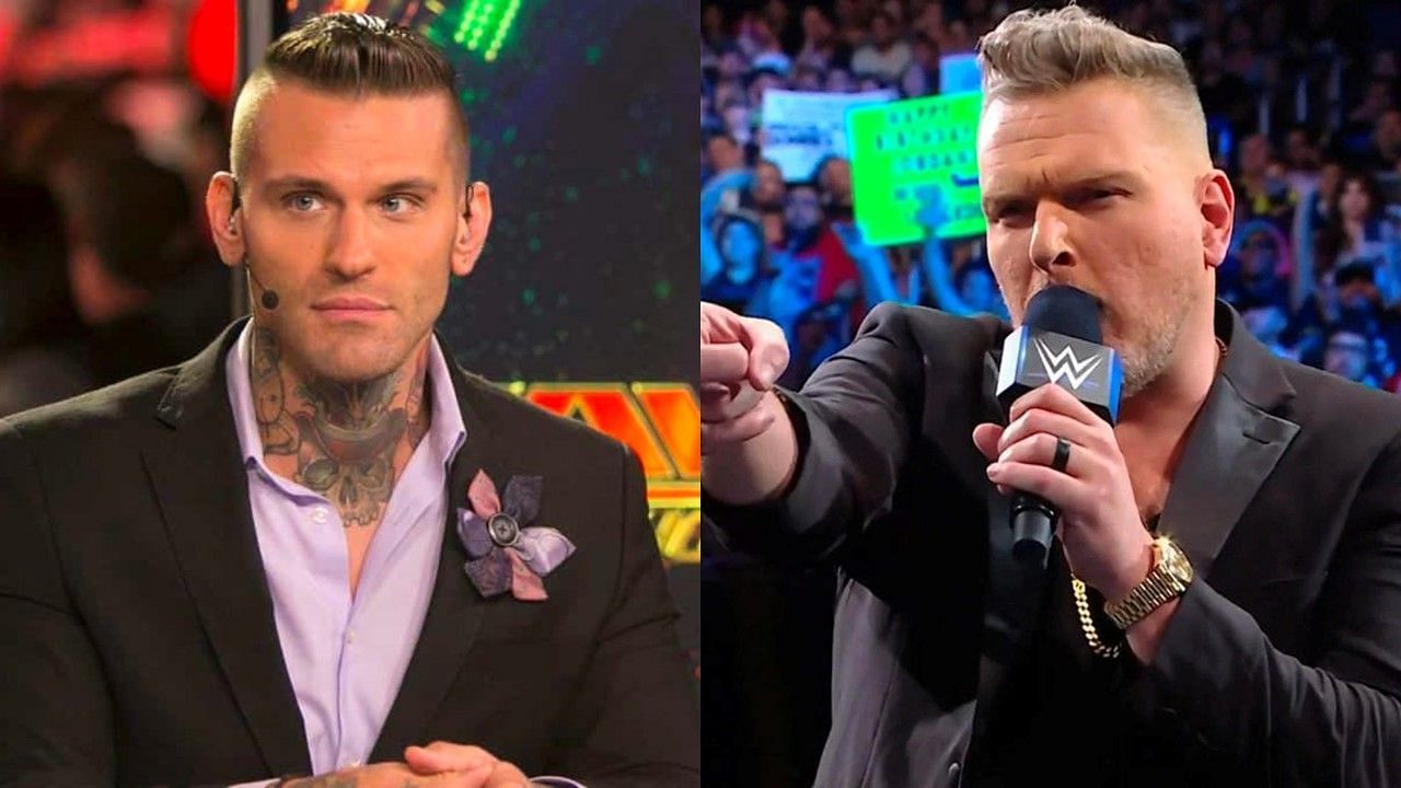 Corey Graves has been filling in for Pat McAfee on SmackDown