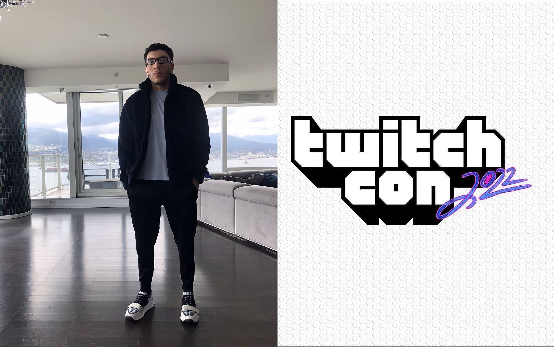 Trainwreckstv shares some strong opinions on TwitchCon 2022 attendees (Image via Sportskeeda)