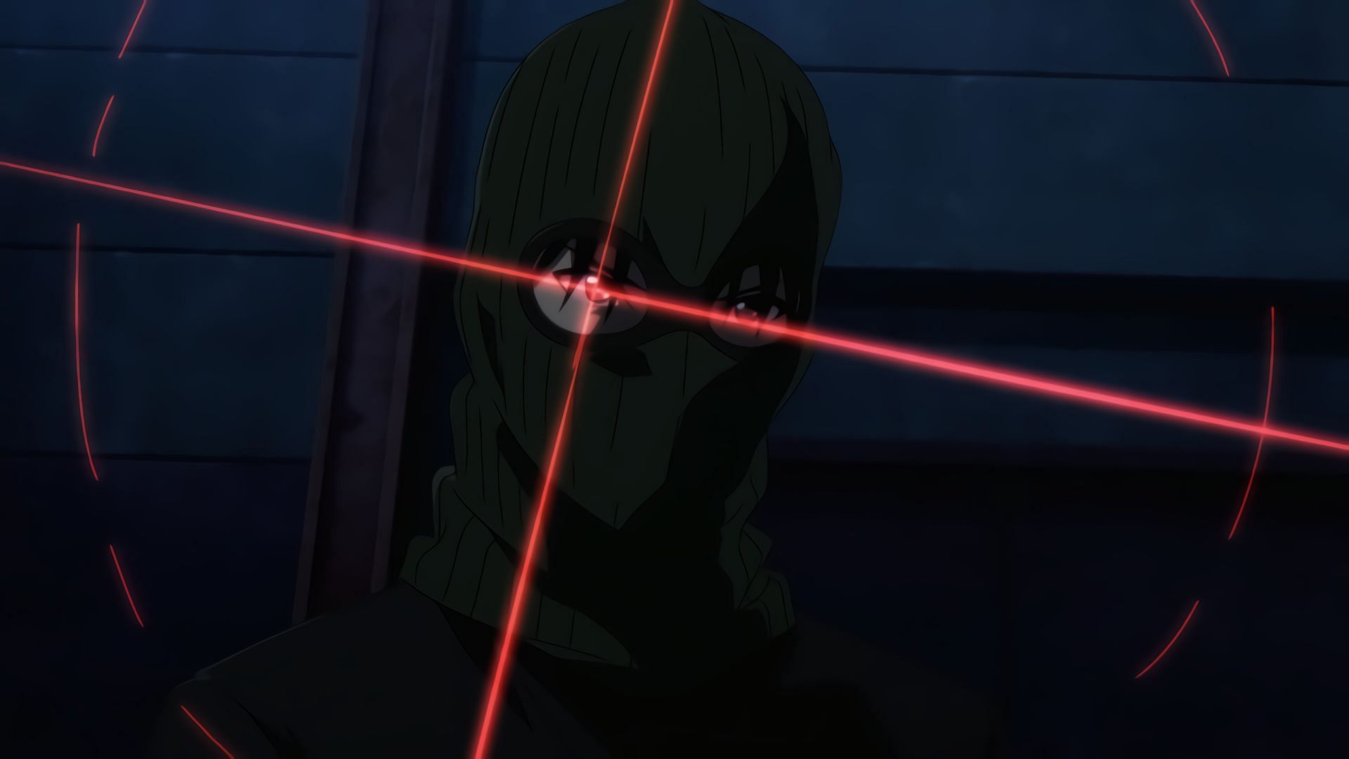 Kageno using his vigilante outfit in The Eminence in Shadow episode 1 (Image via Studio Nexus)