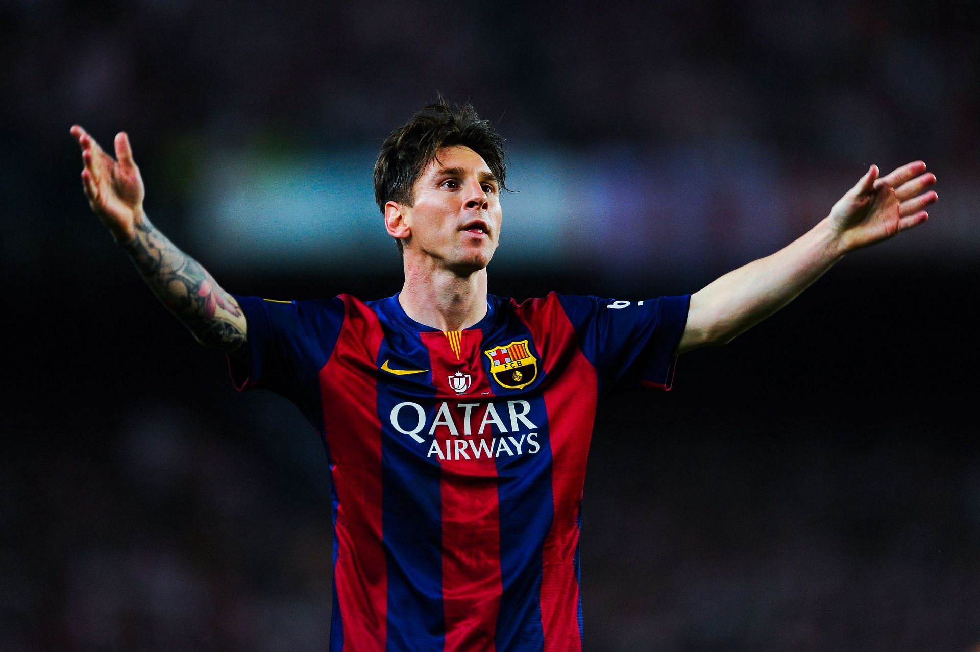 Lionel Messi left Barcelona last year.
