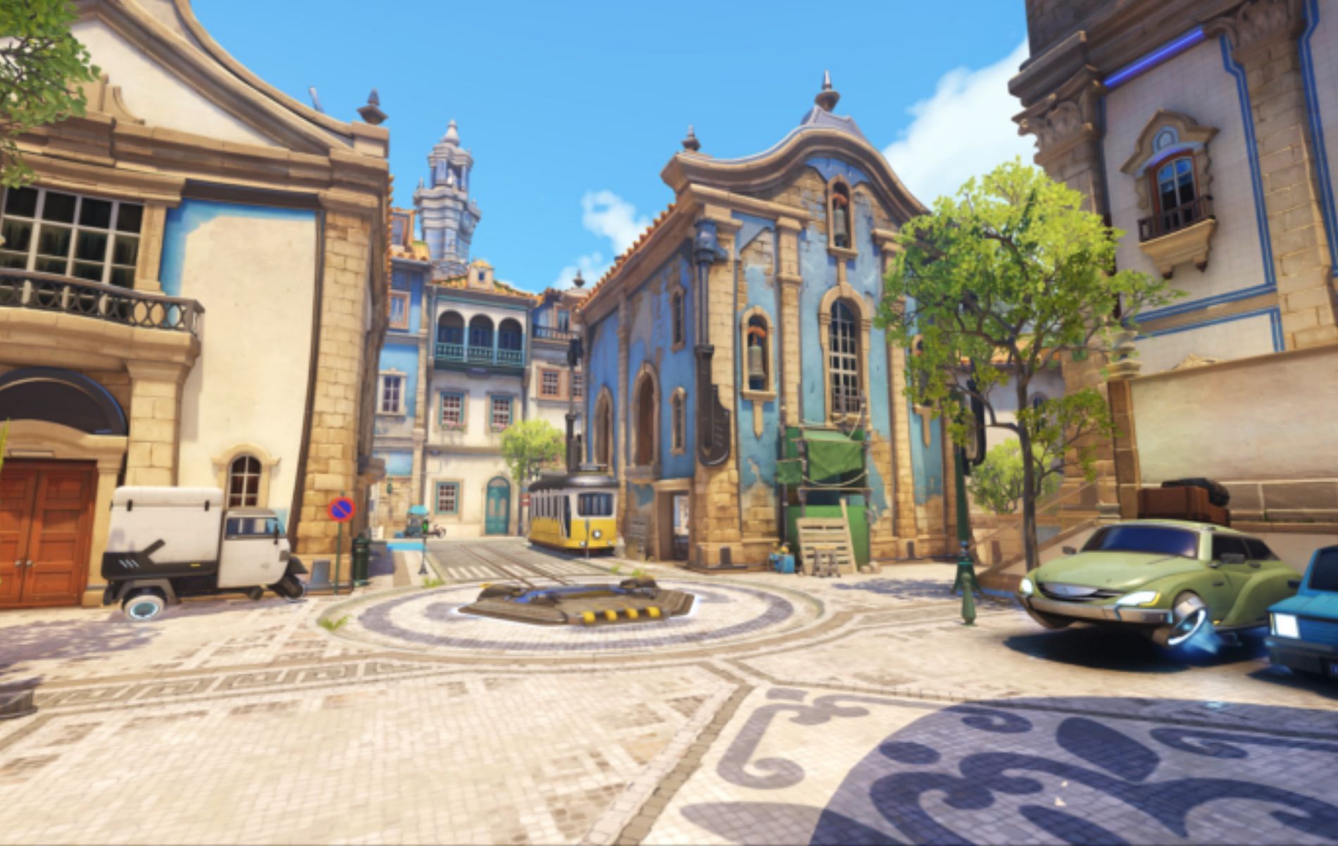 Esperanca is a beautifully designed map that represents a laidback Portuguese town (Image via Blizzard Entertainment)