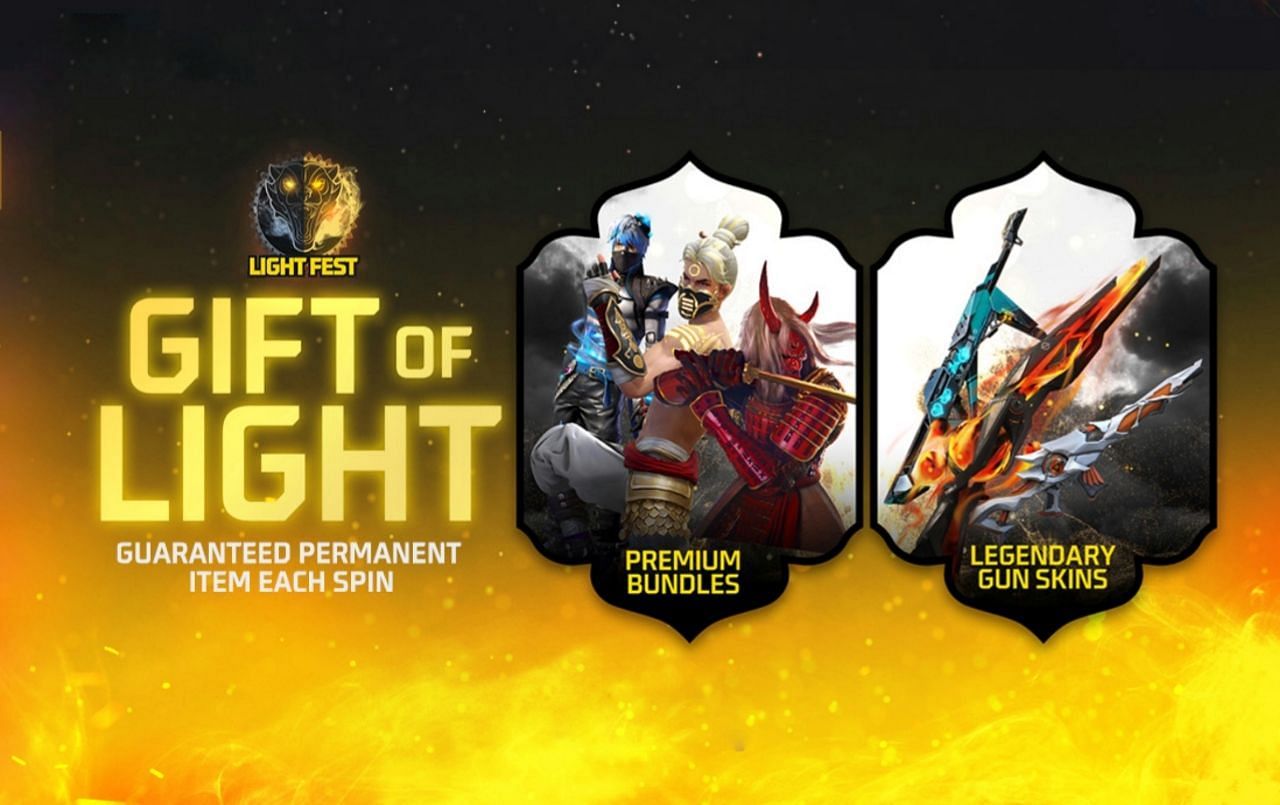 Gift of Light event has started in Free Fire MAX (Image via Garena)