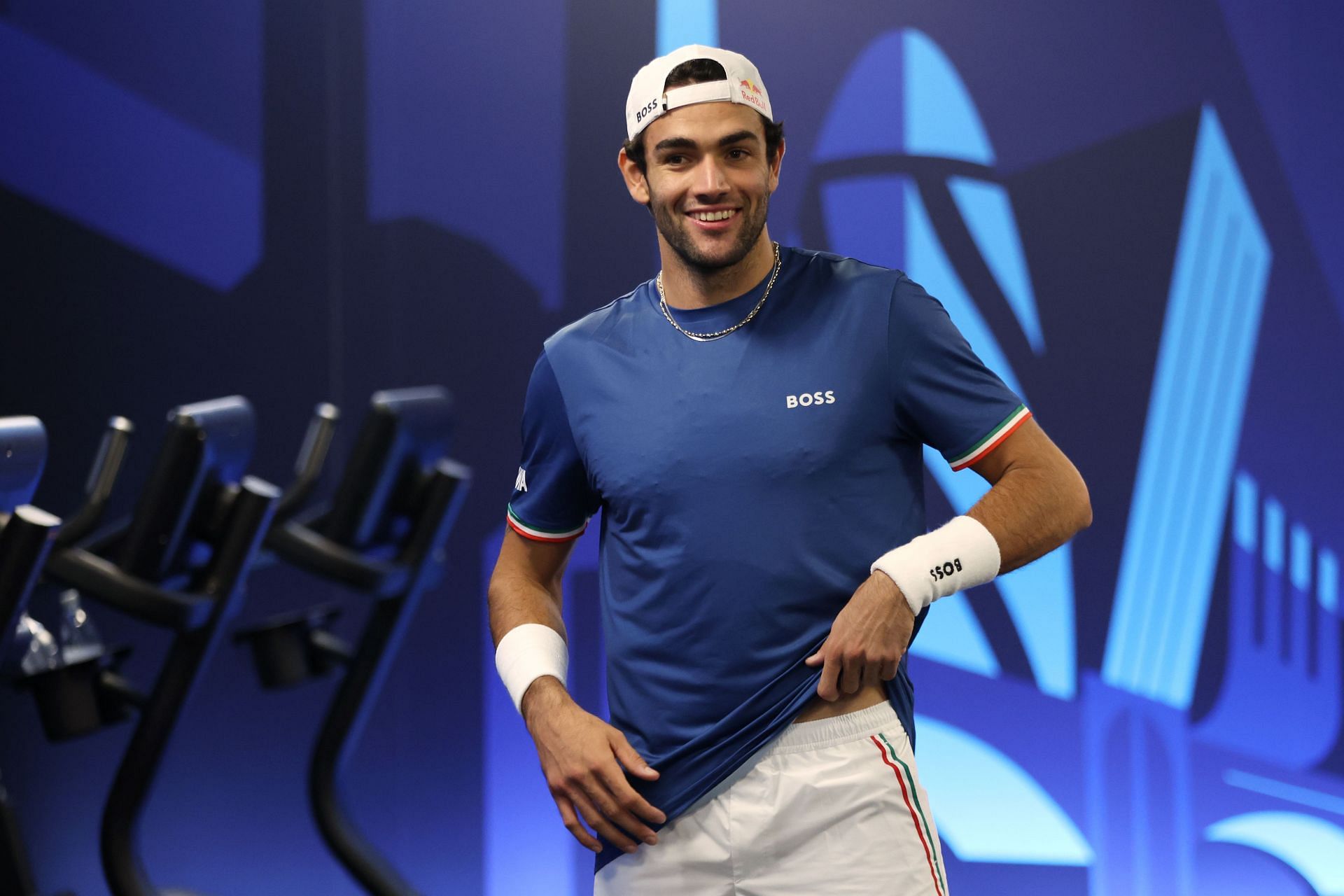 Matteo Berrettini at the 2022 Laver Cup.