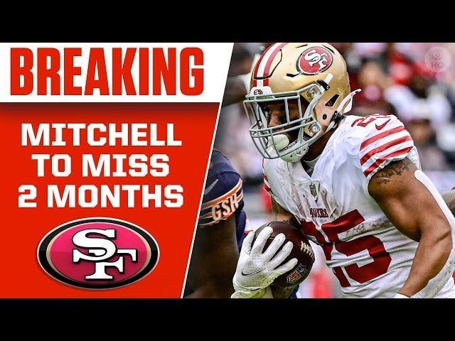 How long is Elijah Mitchell out for? San Francisco 49ers RB injury
