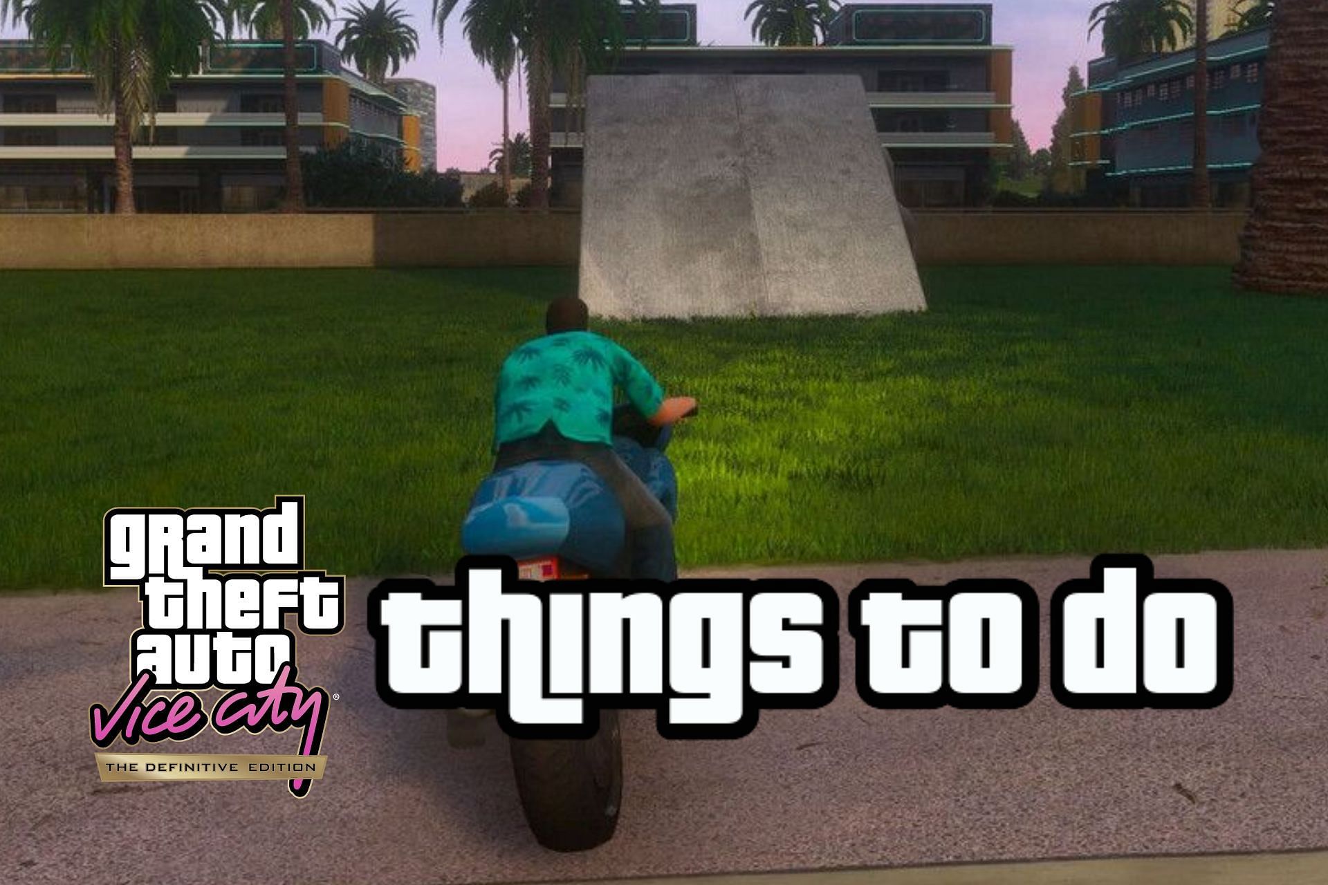 Five enjoyable activities for GTA players to try after completing Vice City Definitive Edition (Image via Rockstar Games)