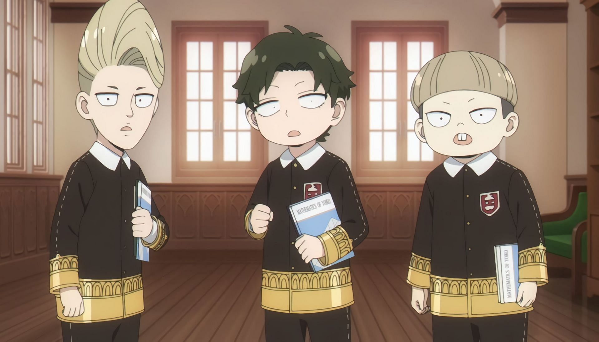 Damian and his friends in Spy X Family episode 15 (Image via Wit Studio)