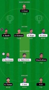 TUS vs TIG Fantasy Suggestion Team 1