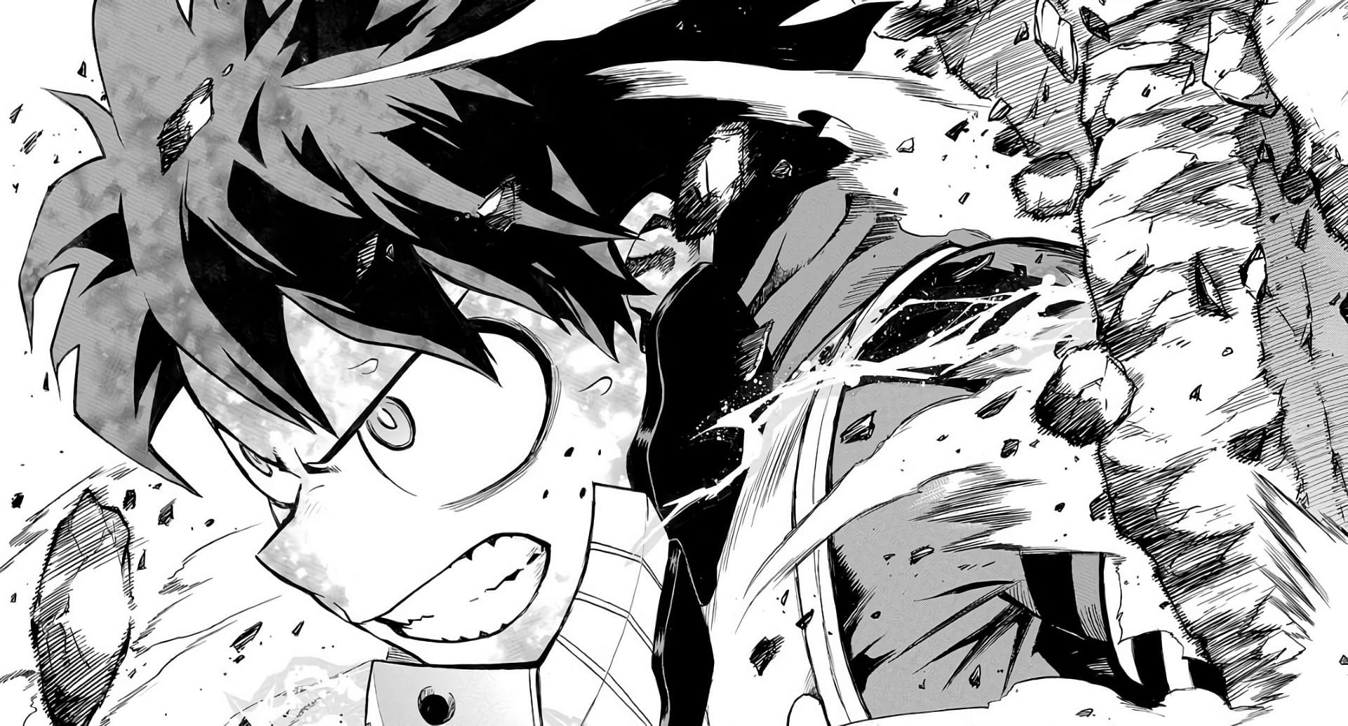 Deku as seen in the manga (Image via Shueisha)