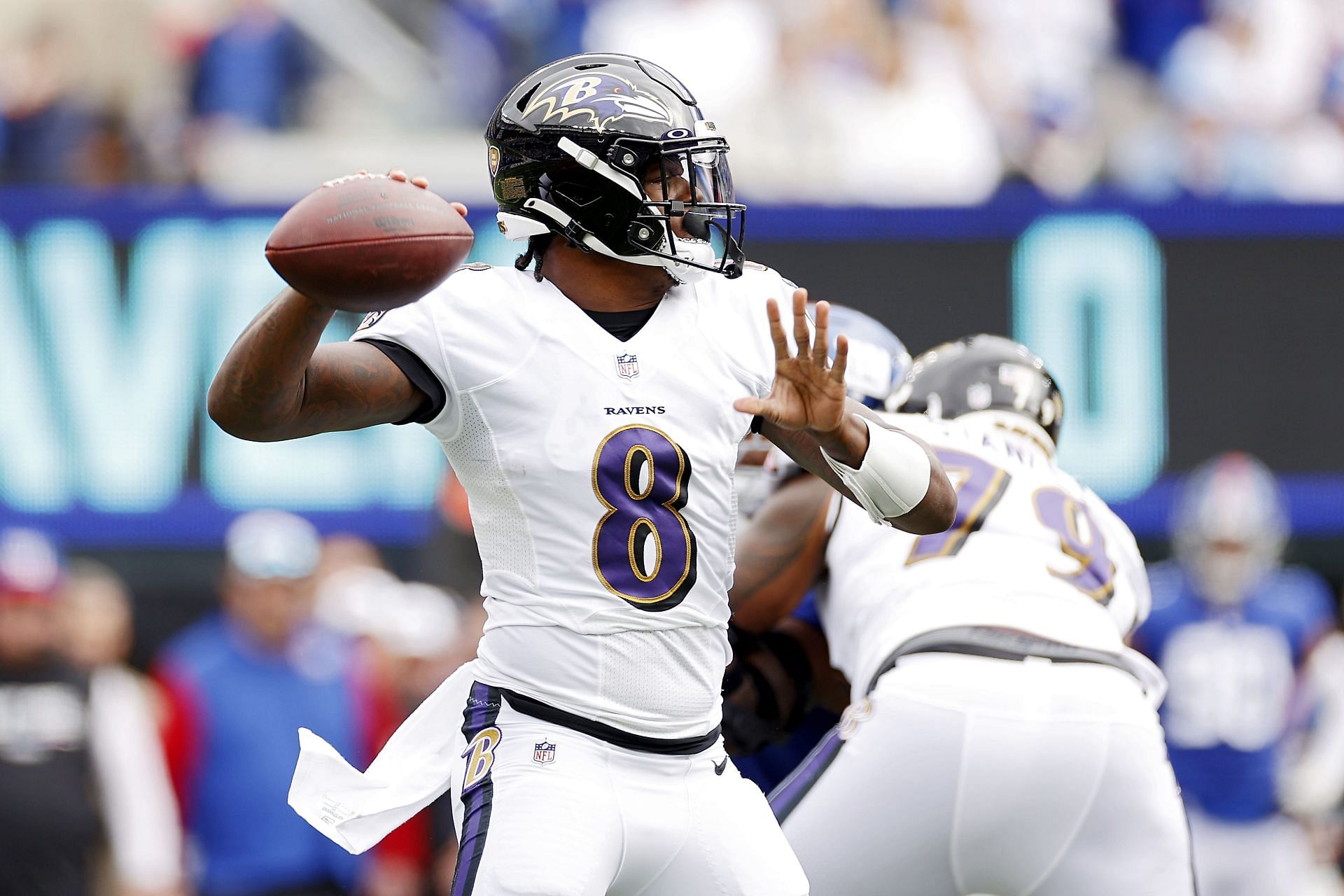 Lamar Jackson - Baltimore Ravens v New York Giants