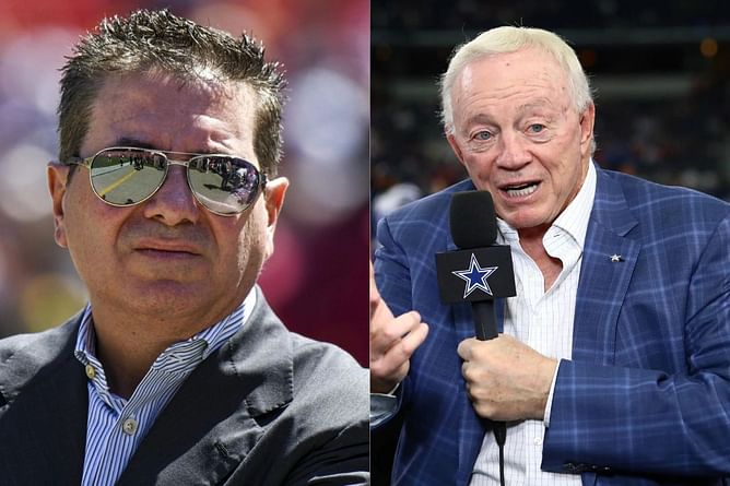 Jerry Jones has savage response for Dan Snyder, who reportedly dug up dirt on Cowboys owner