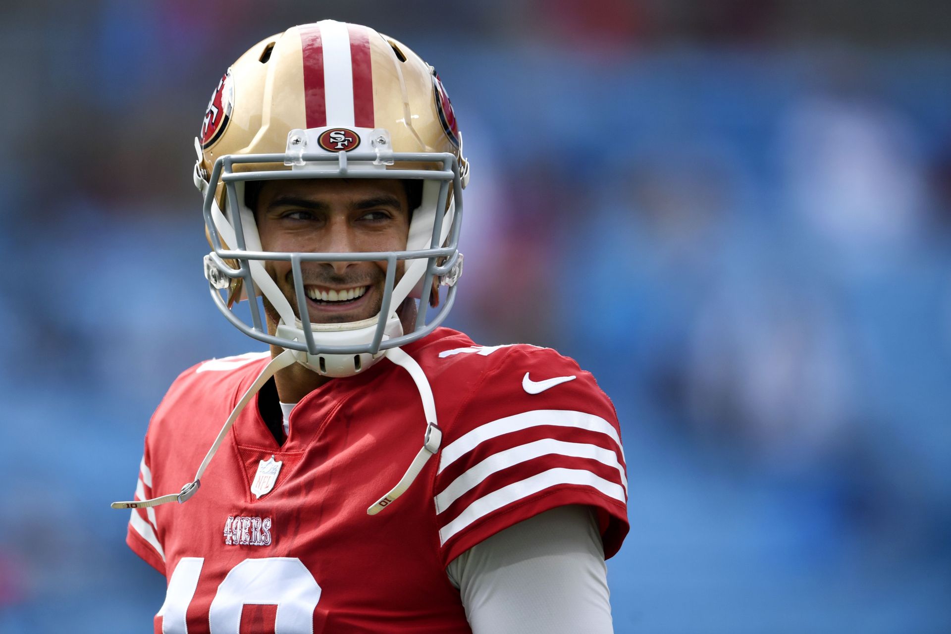 Jimmy Garoppolo guides 49ers to road win over Panthers