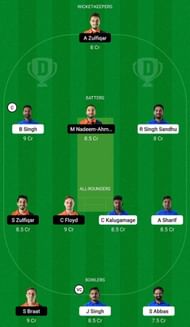 ITA vs NED-XI Dream11 Prediction Team, Match 5, Grand League