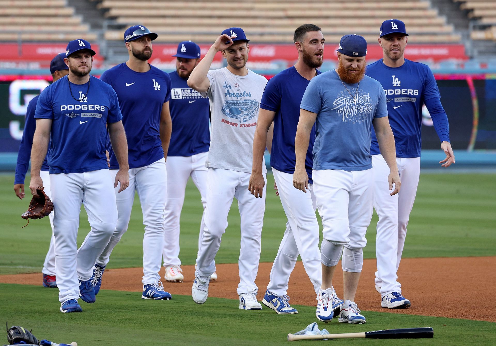 Division Series - Workout Day - LA Dodgers