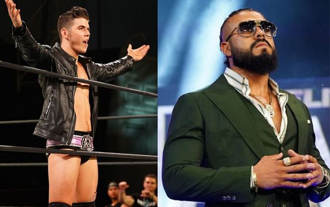 How did the real-life fight between AEW stars Andrade El Idolo and Sammy Guevara start?