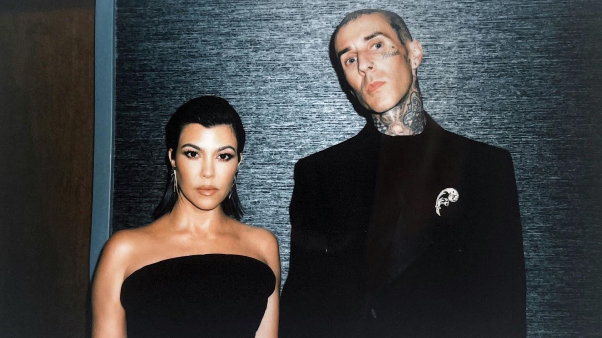 Kourtney Kardashian and Travis Barker were spotted in DWTS audience
