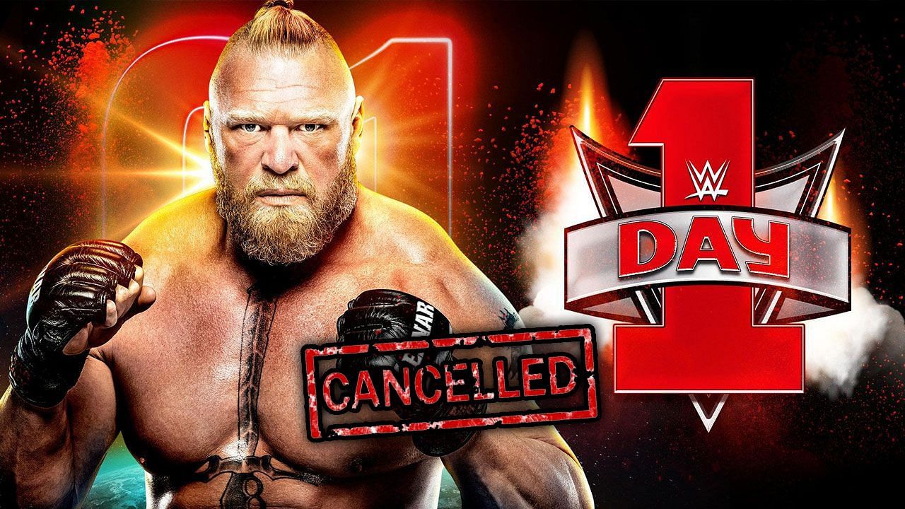 WWE Day 1 2023 is cancled.