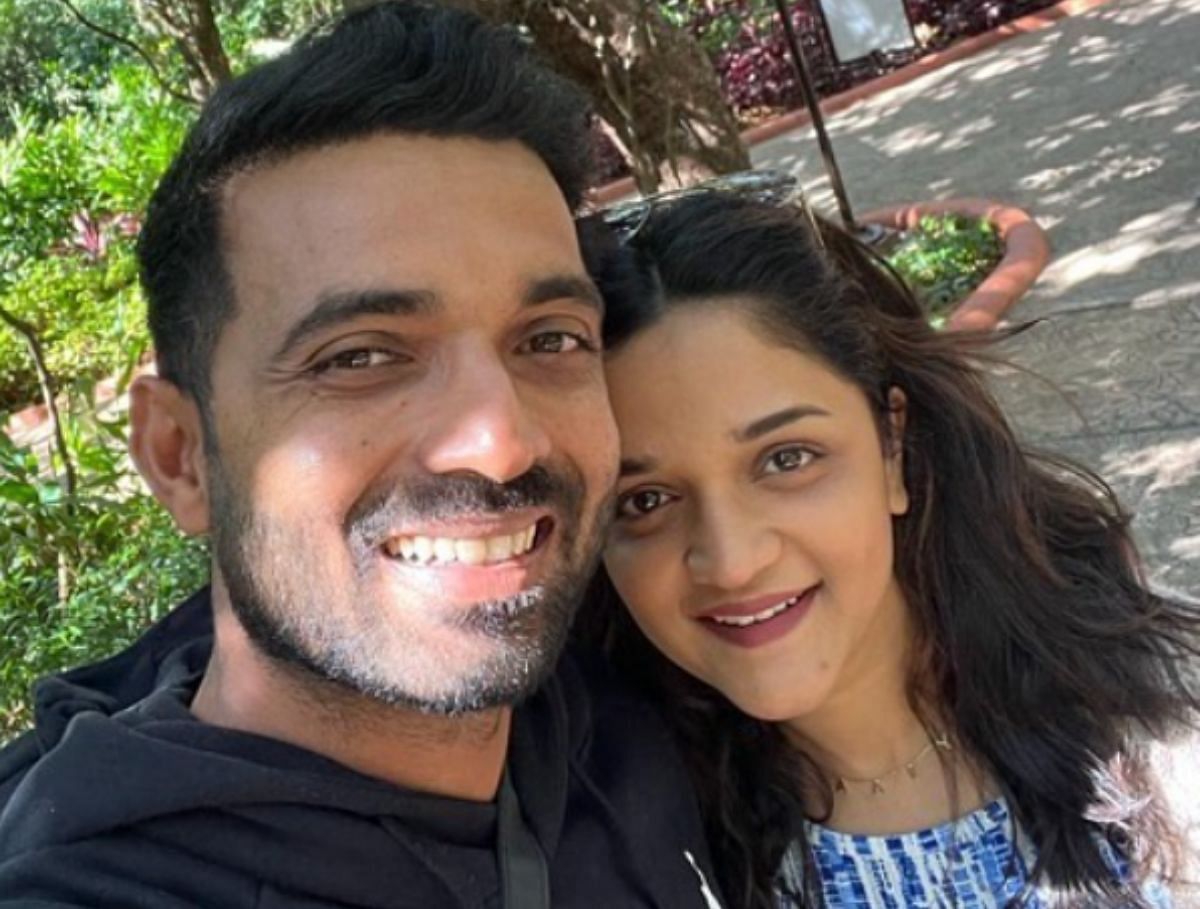 Ajinkya Rahane, wife Radhika Dhopavkar, baby boy