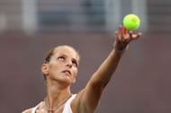Karolina Pliskova at the 2022 US Open.