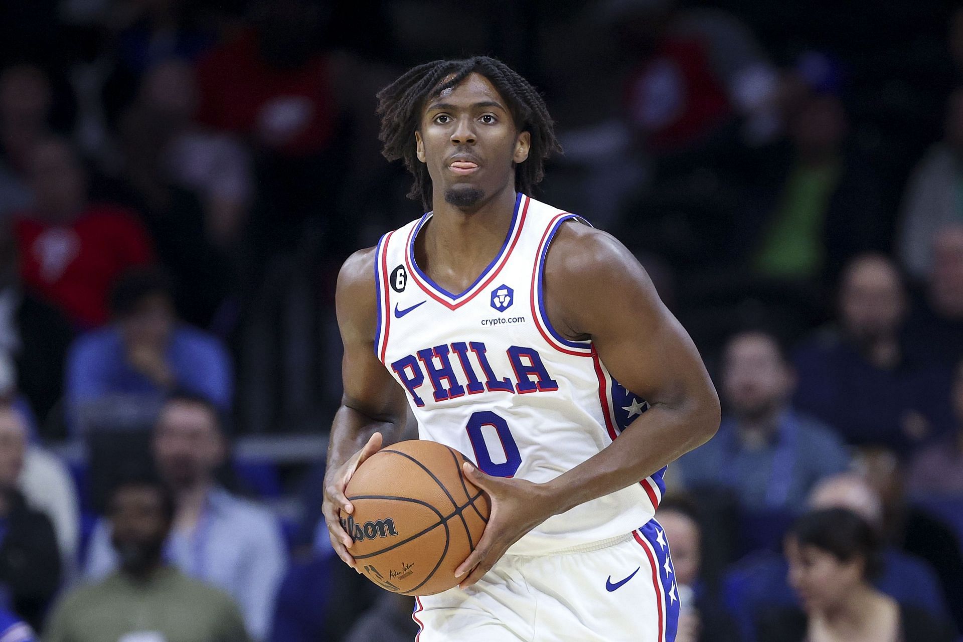 Tyrese Maxey of the Philadelphia 76ers